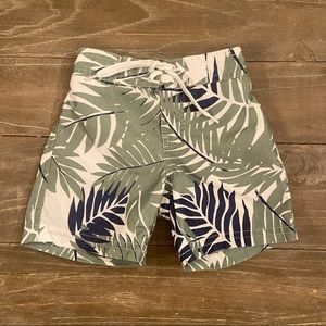 Janie and Jack Palm Swim Trunks - 6-12 mo